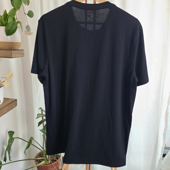 Joe Fresh Active Black Basic T-Shirt Men's - Picture 3 of 6